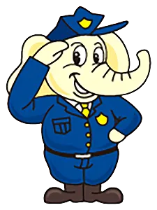 公式キャラクター　守るぞおーくん