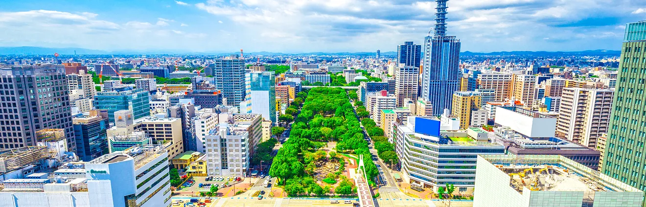 名古屋市内の風景