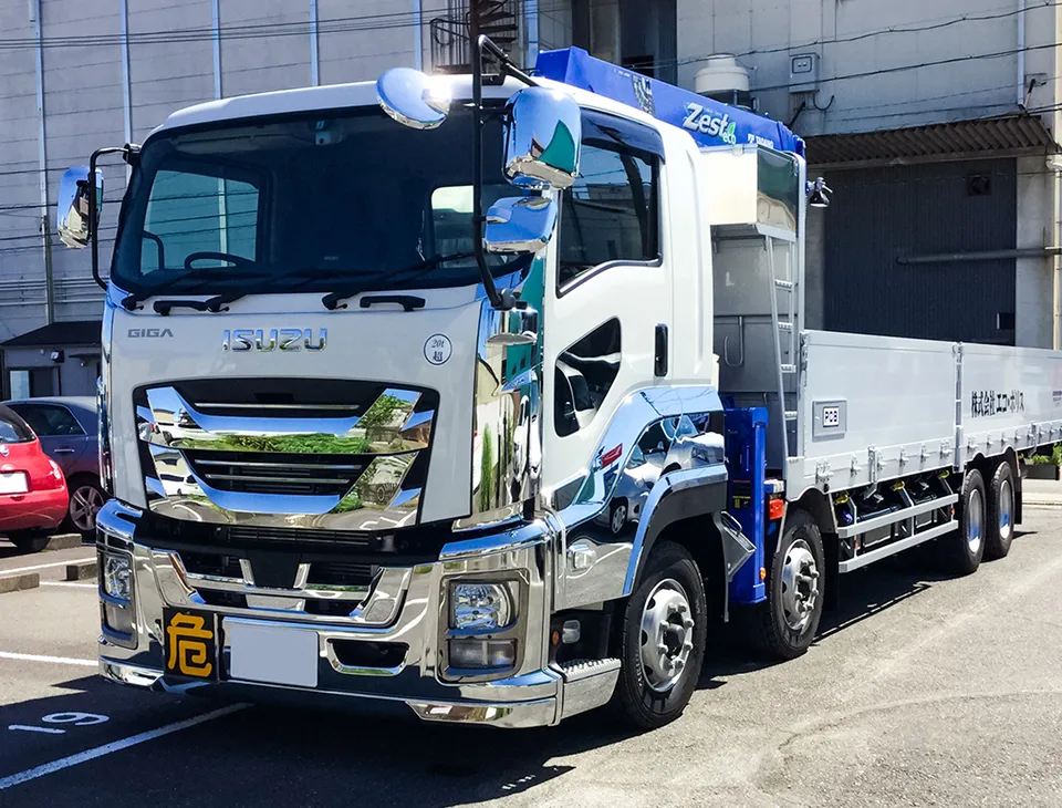 エコ・ポリスが所有するトラック