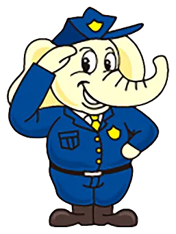公式キャラクター　守るぞおーくん