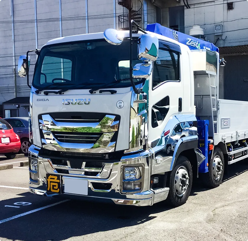 株式会社エコ・ポリスの作業車